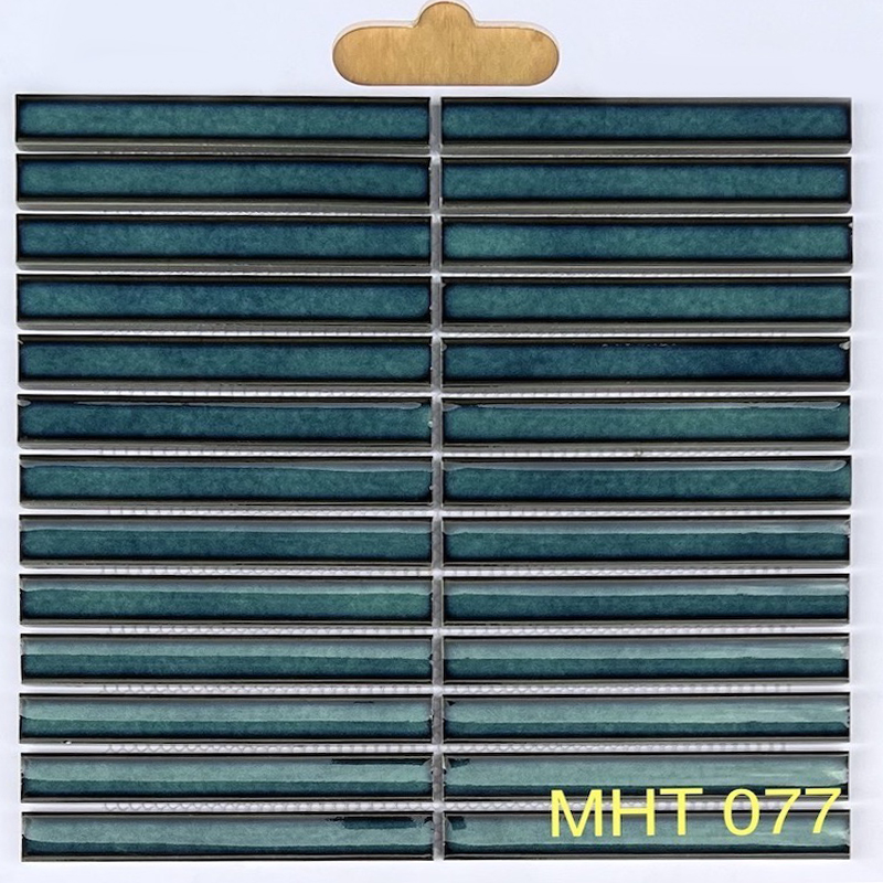 Gạch Mosaic Que Đũa Màu Xanh Biển MHT 077