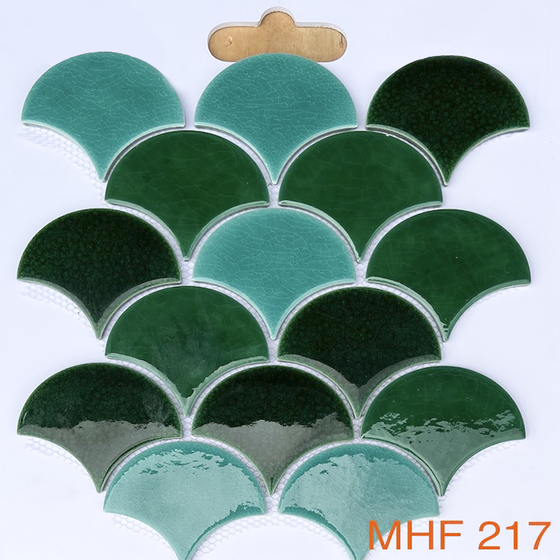 Gạch Mosaic Vảy Cá MHF 217